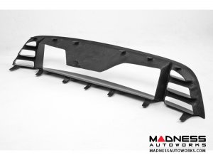 Ford Mustang Shelby GT500 Front Upper Grille by Anderson Composites - Carbon Fiber - Without Cobra Emblem